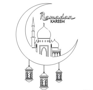 ramadan coloring page 3