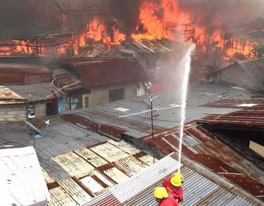 Philippines fire